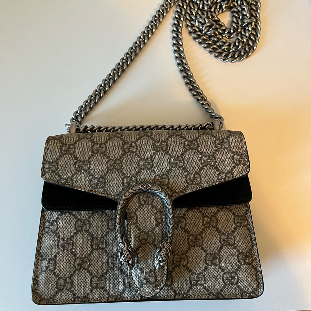 Gucci Dionysus Mini Black Suede